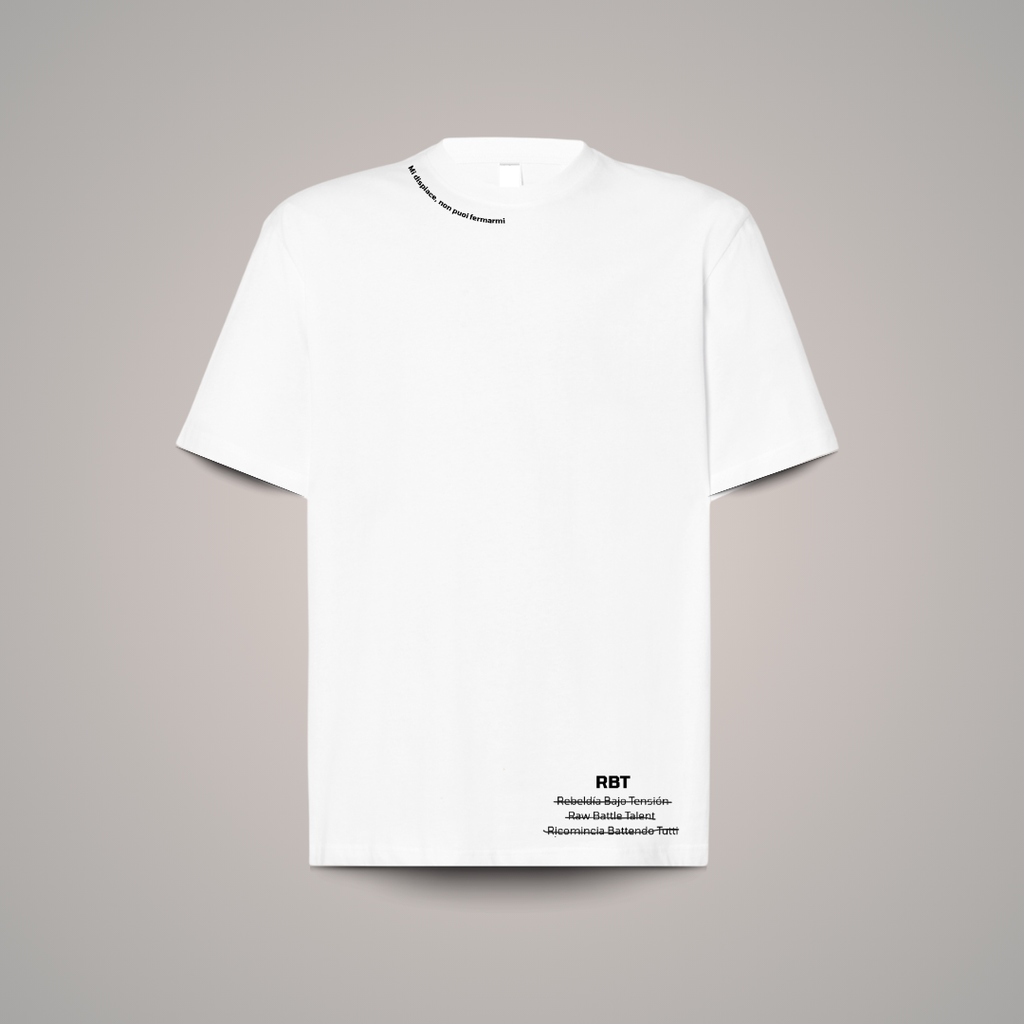 Camiseta Oversize Mr. White back/front