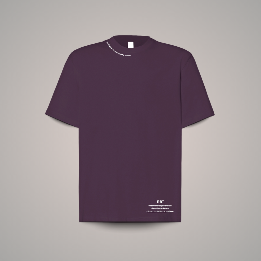 Camiseta Oversize Mr. White back/front