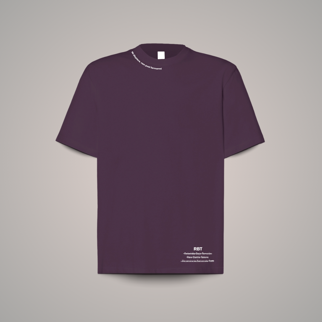 Camiseta Oversize Mr. White back/front