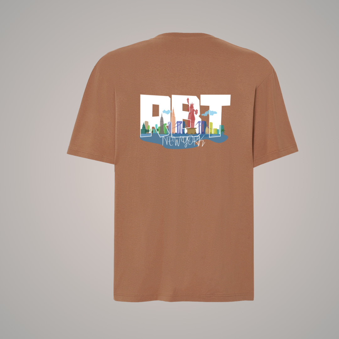 Camiseta Oversize RBT Skyline New York