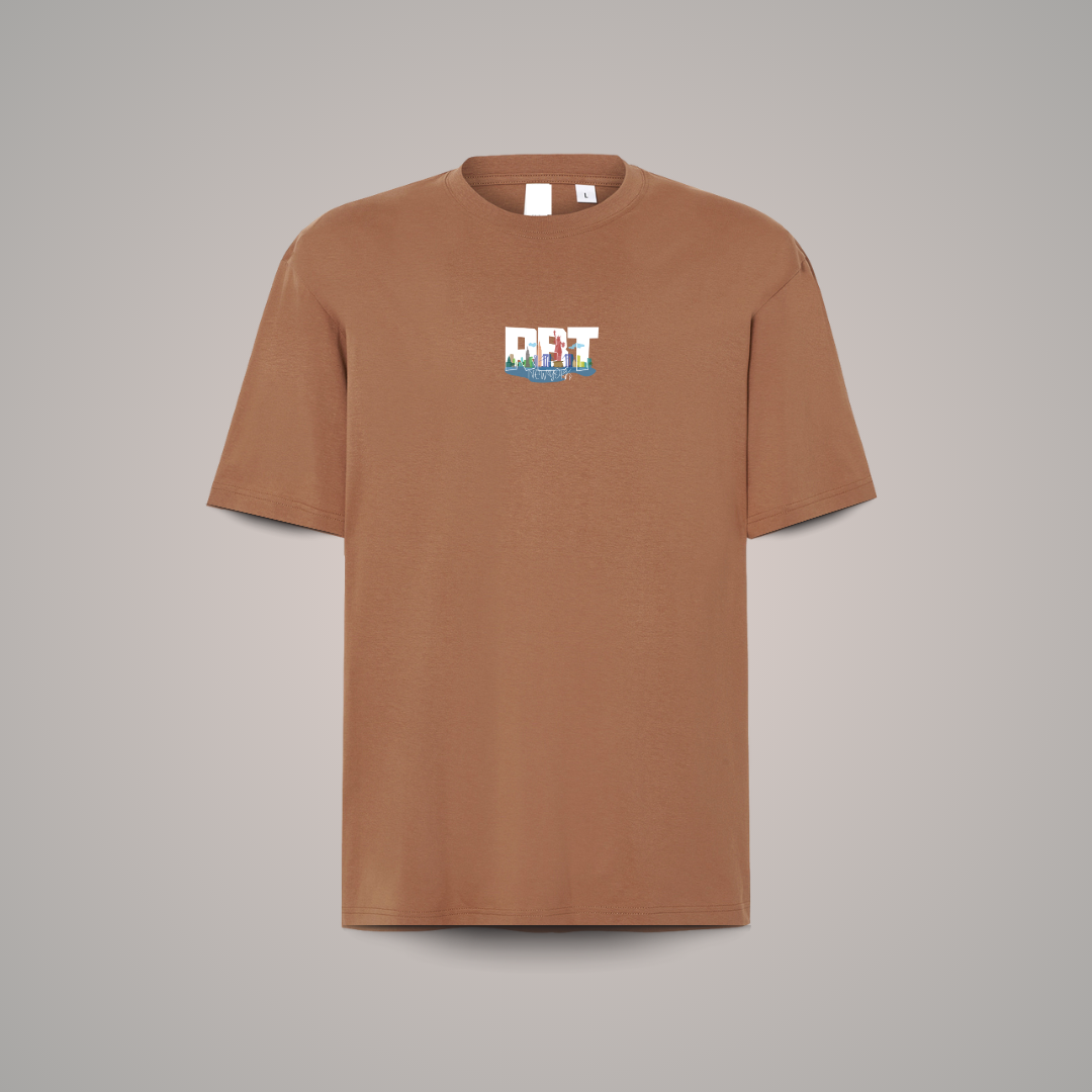 Camiseta Oversize RBT Skyline New York
