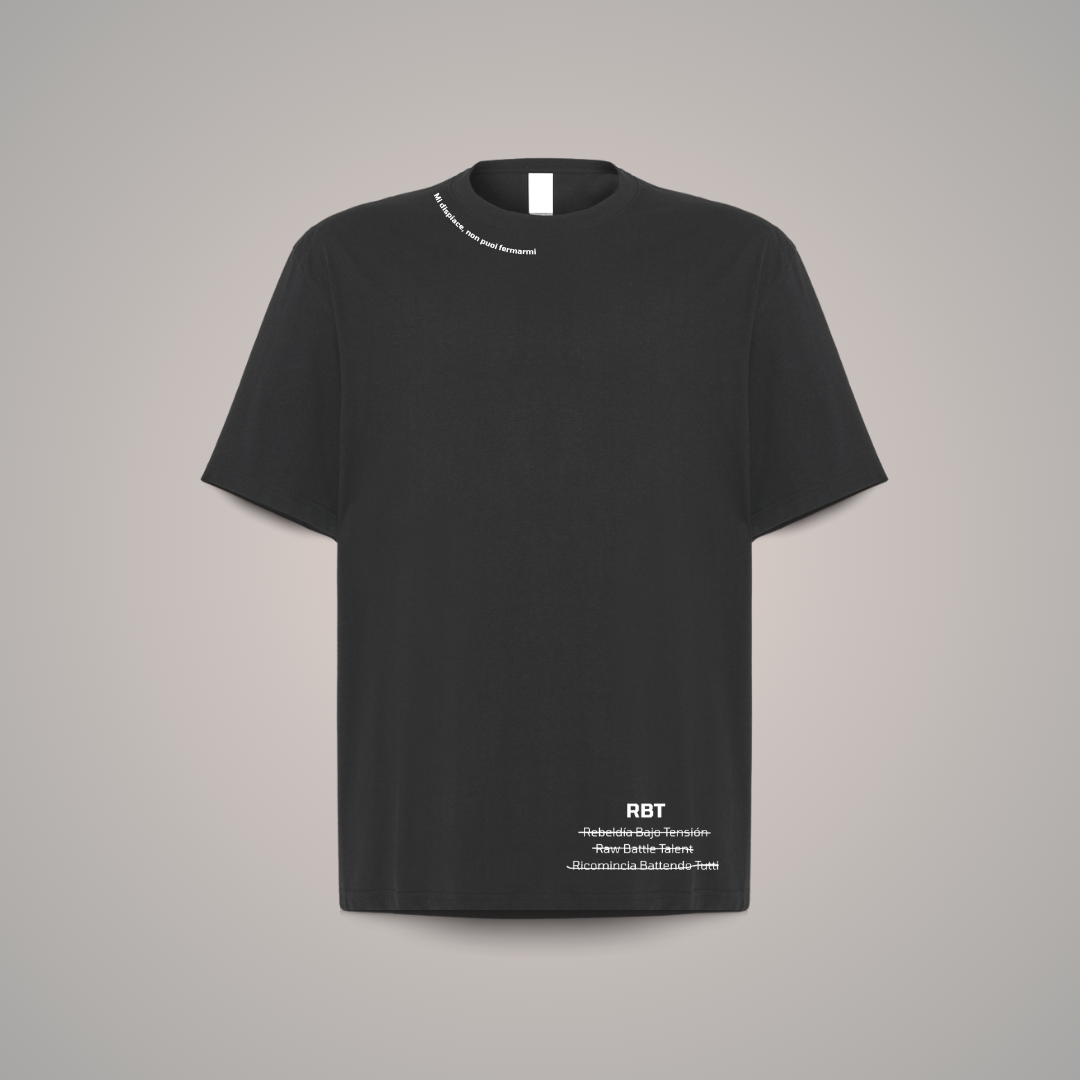 Camiseta Oversize Mr. White back/front