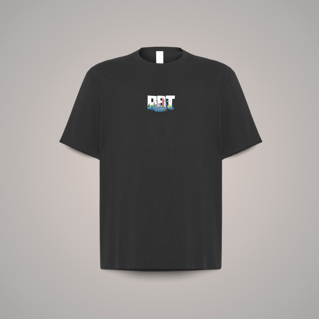 Camiseta Oversize RBT Skyline New York