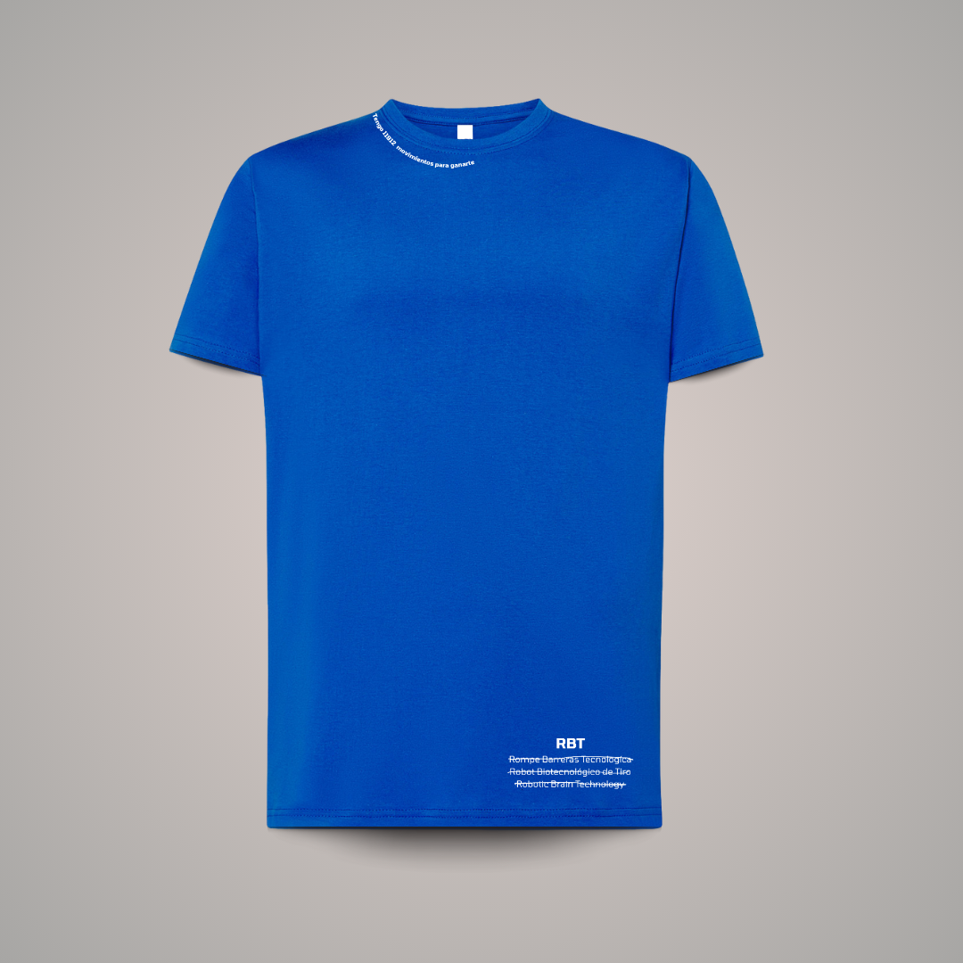 Camiseta Algodón RBT-ONE back/front