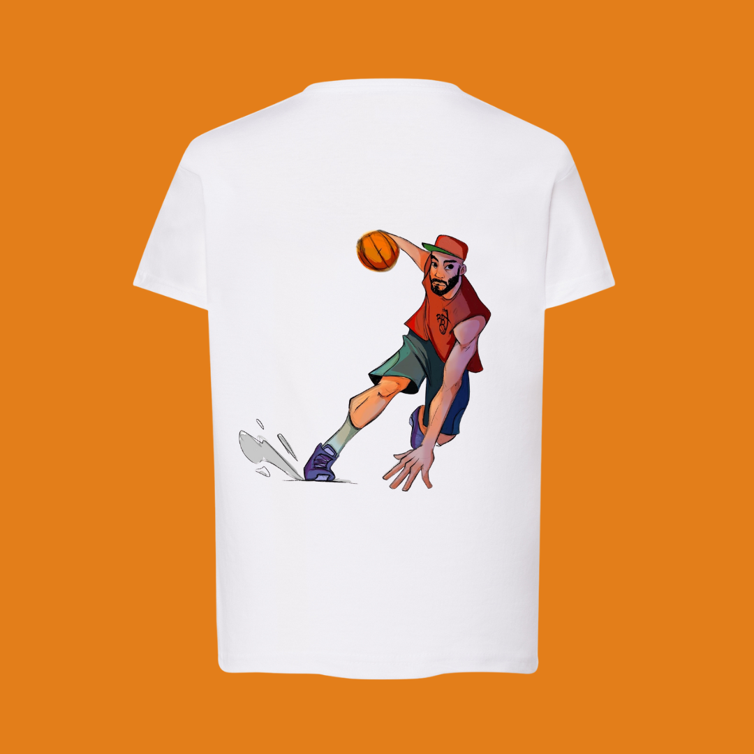 Camiseta premium 100% algodón diseño strettball
