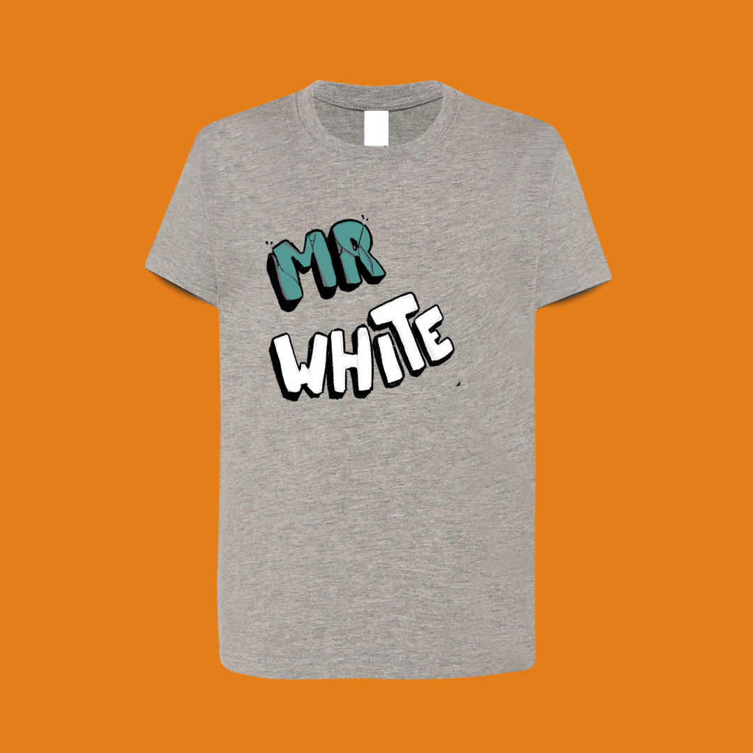Camiseta 100% algdón gris diseño streetball