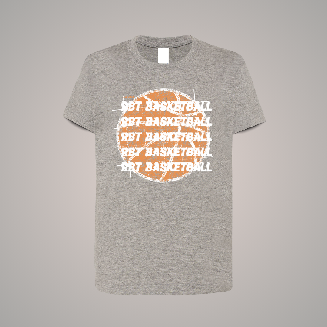 Camiseta Infantil Gris RBT-Repeat