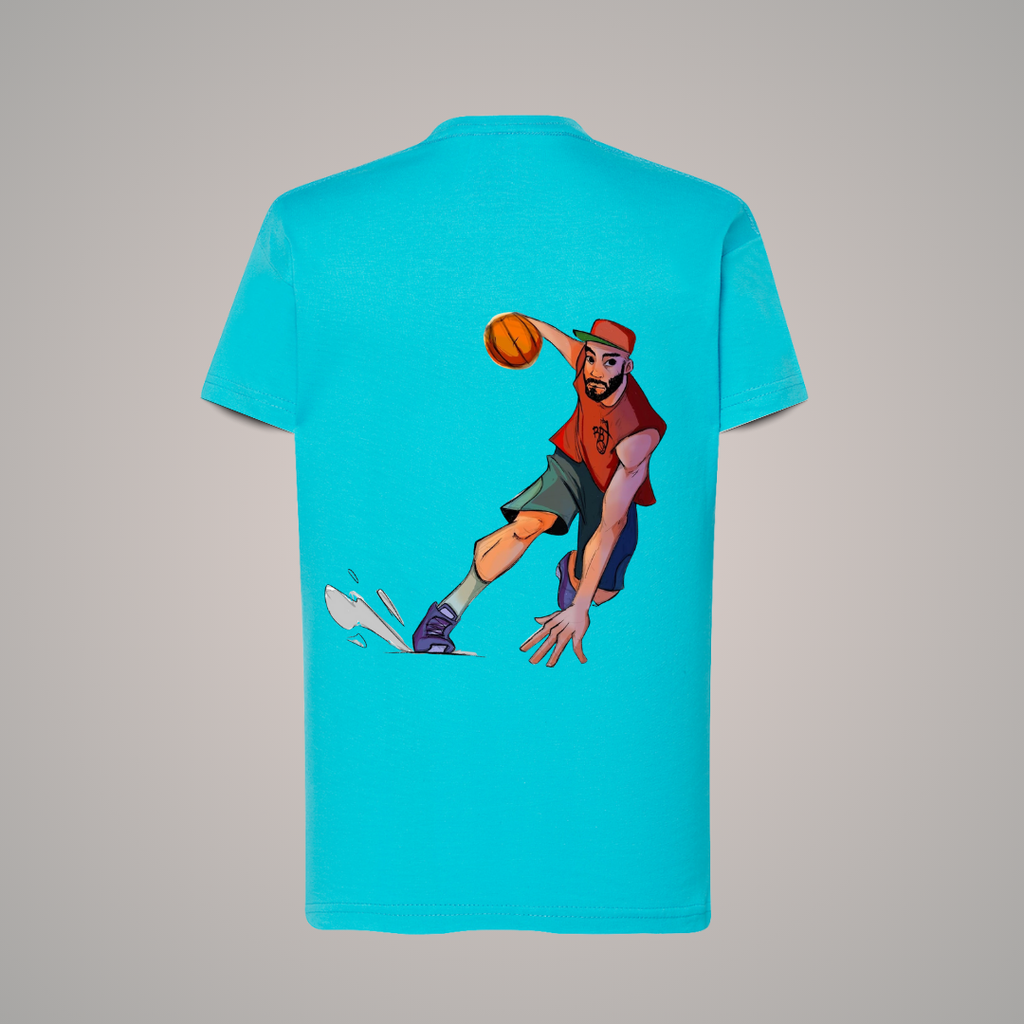 Camiseta Infantil Turquesa Mr. White