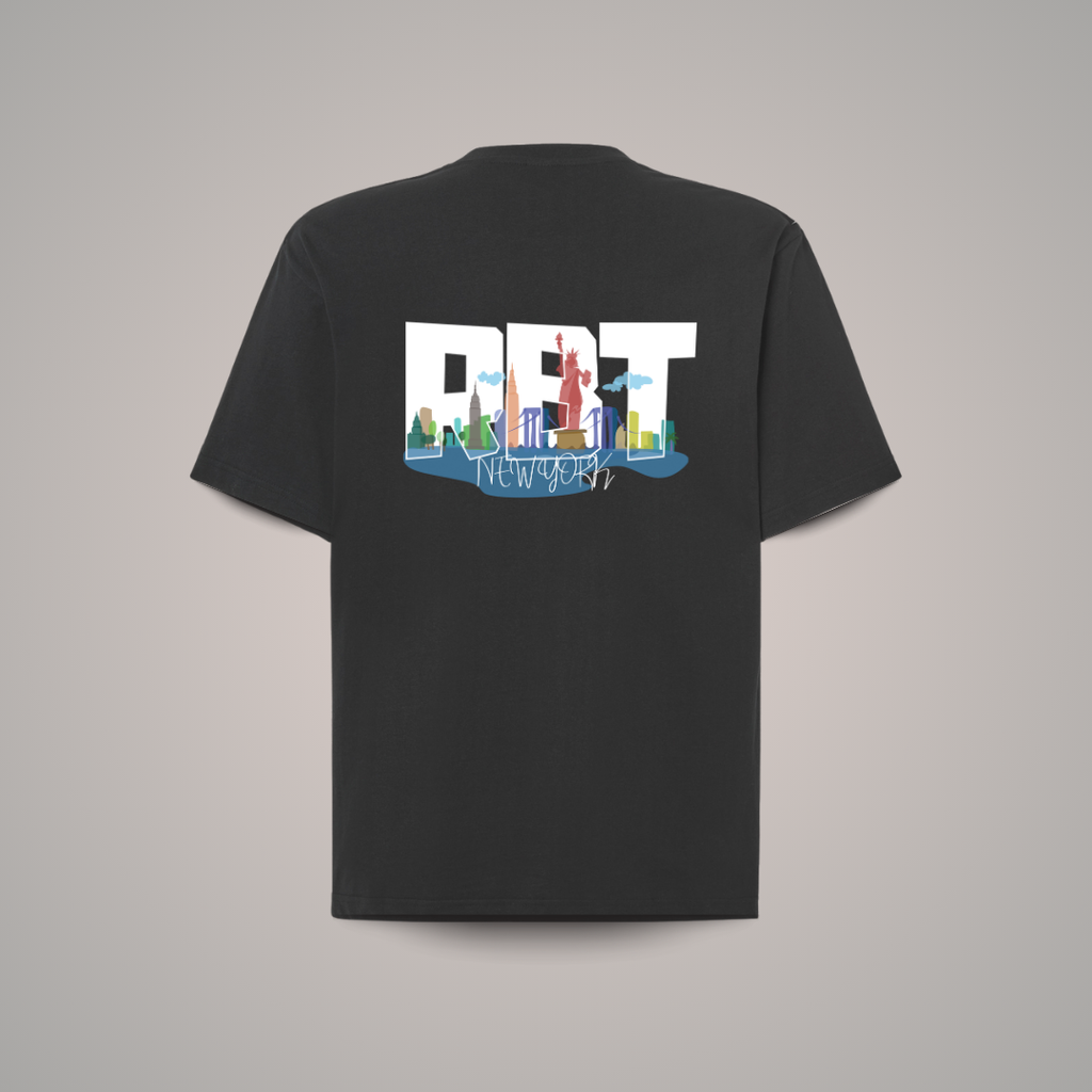 Camiseta Oversize RBT Skyline New York