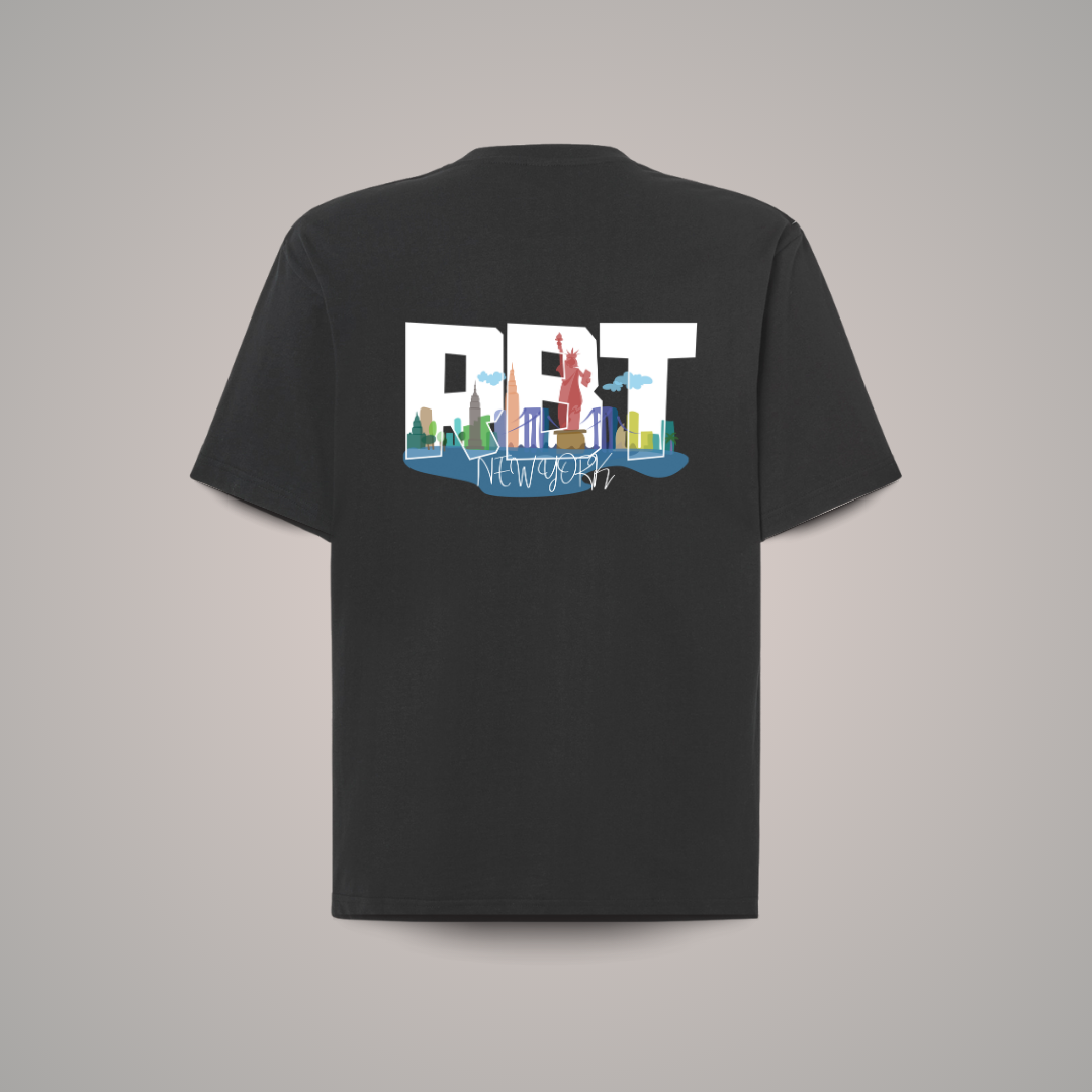 Camiseta Oversize RBT Skyline New York