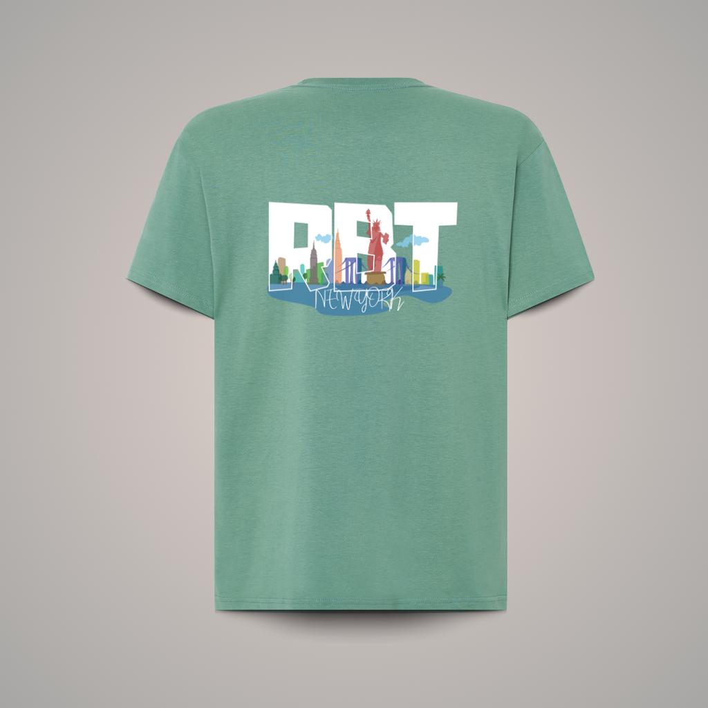 Camiseta Algodón RBT Skyline New York
