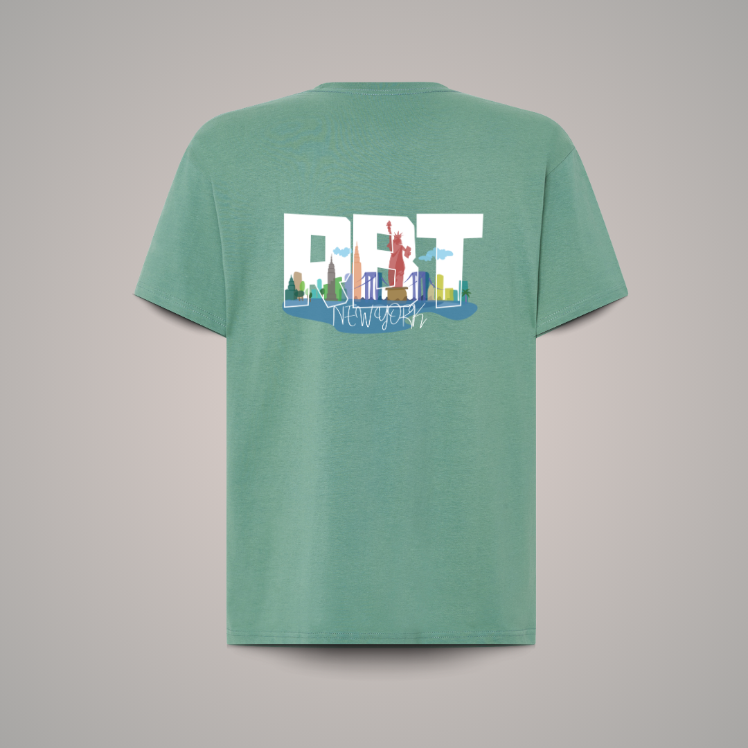 Camiseta Algodón RBT Skyline New York