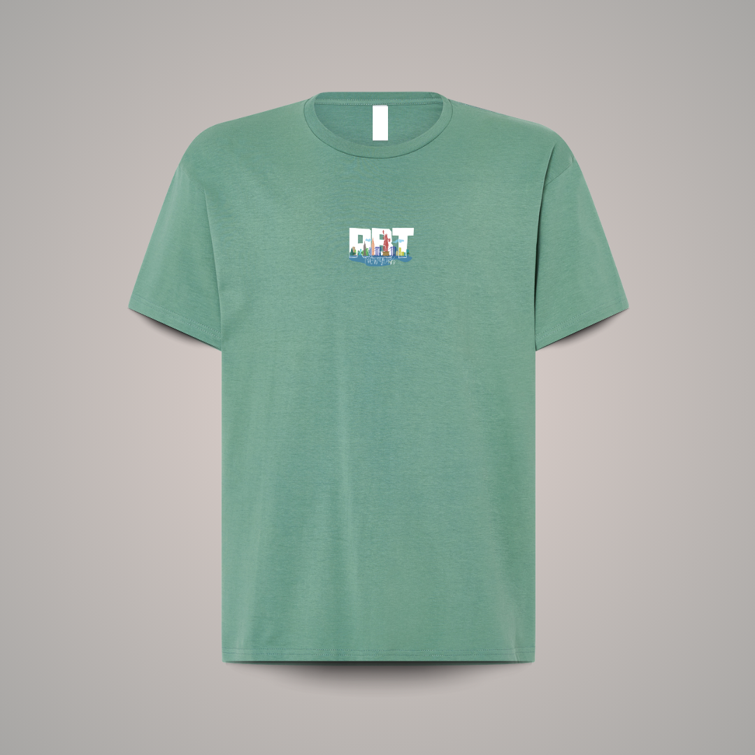 Camiseta Algodón RBT Skyline New York