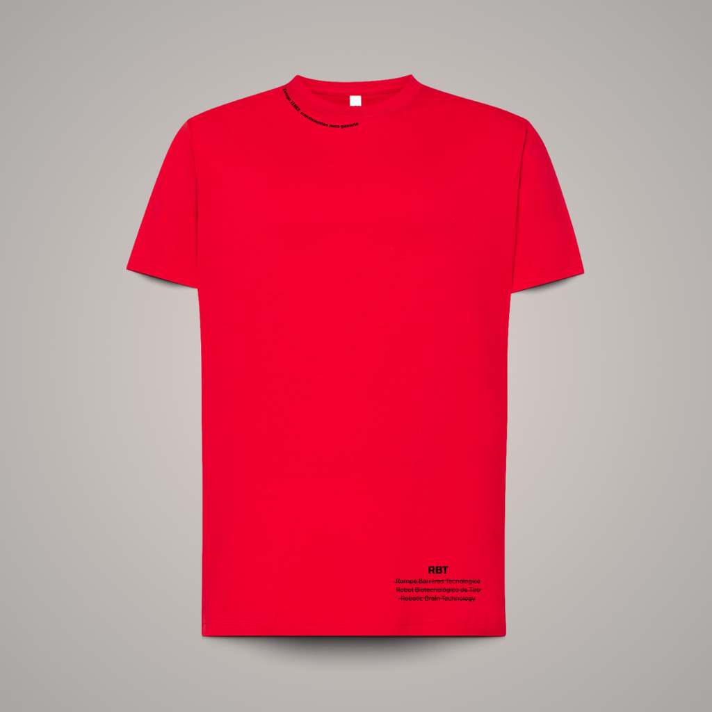 Camiseta Algodón RBT-ONE back/front