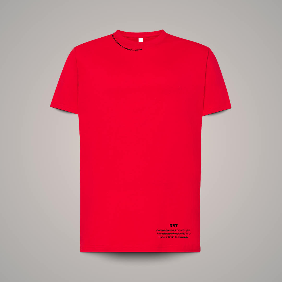 Camiseta Algodón RBT-ONE back/front