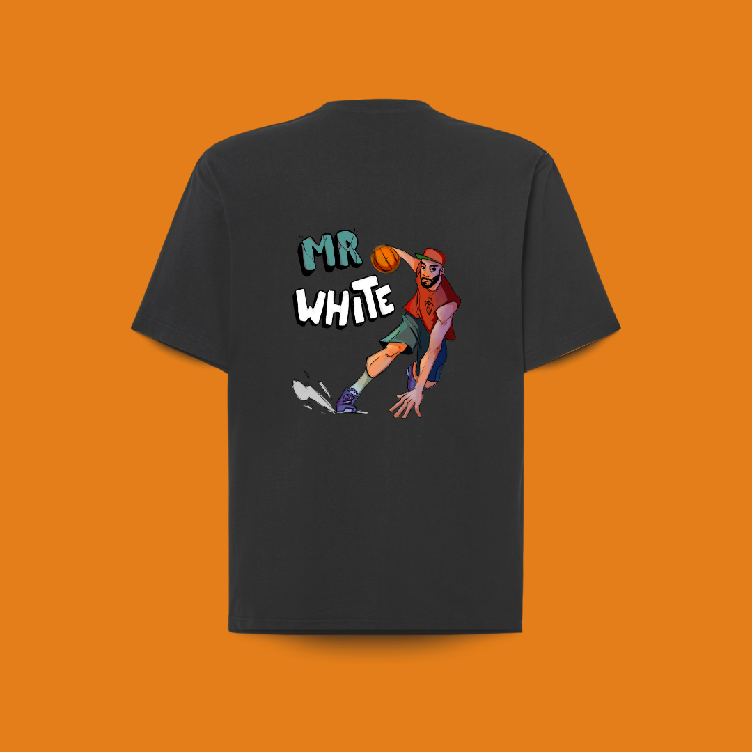 camiseta oversize streetball para amantes del baloncesto