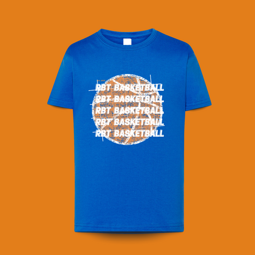 RBT Basketball repeat camiseta infantil en azul royal para amantes del  baloncesto