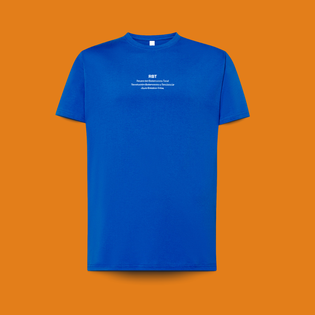 camiseta 100% premium, acronimos rbt origen, para amantes del baloncesto