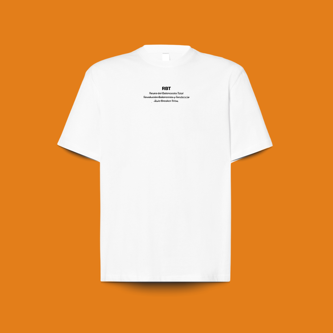camiseta 100%algodon rbt acronimos origen, para amantes del baloncesto