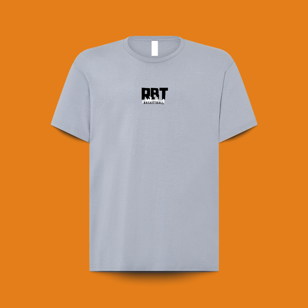 camiseta 100% algodón silver diseño streetball, para amantes del baloncesto