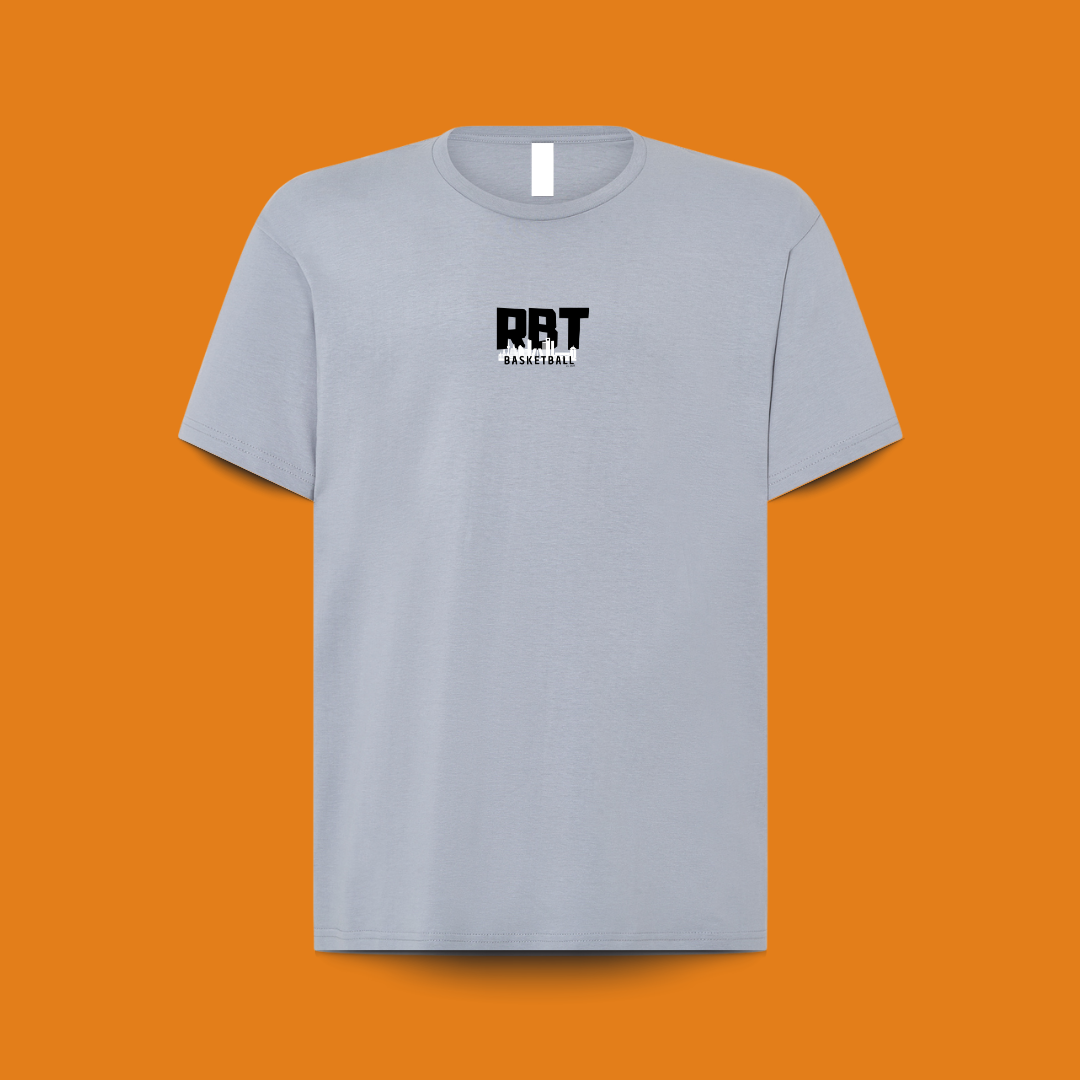 camiseta 100% algodón silver diseño streetball, para amantes del baloncesto