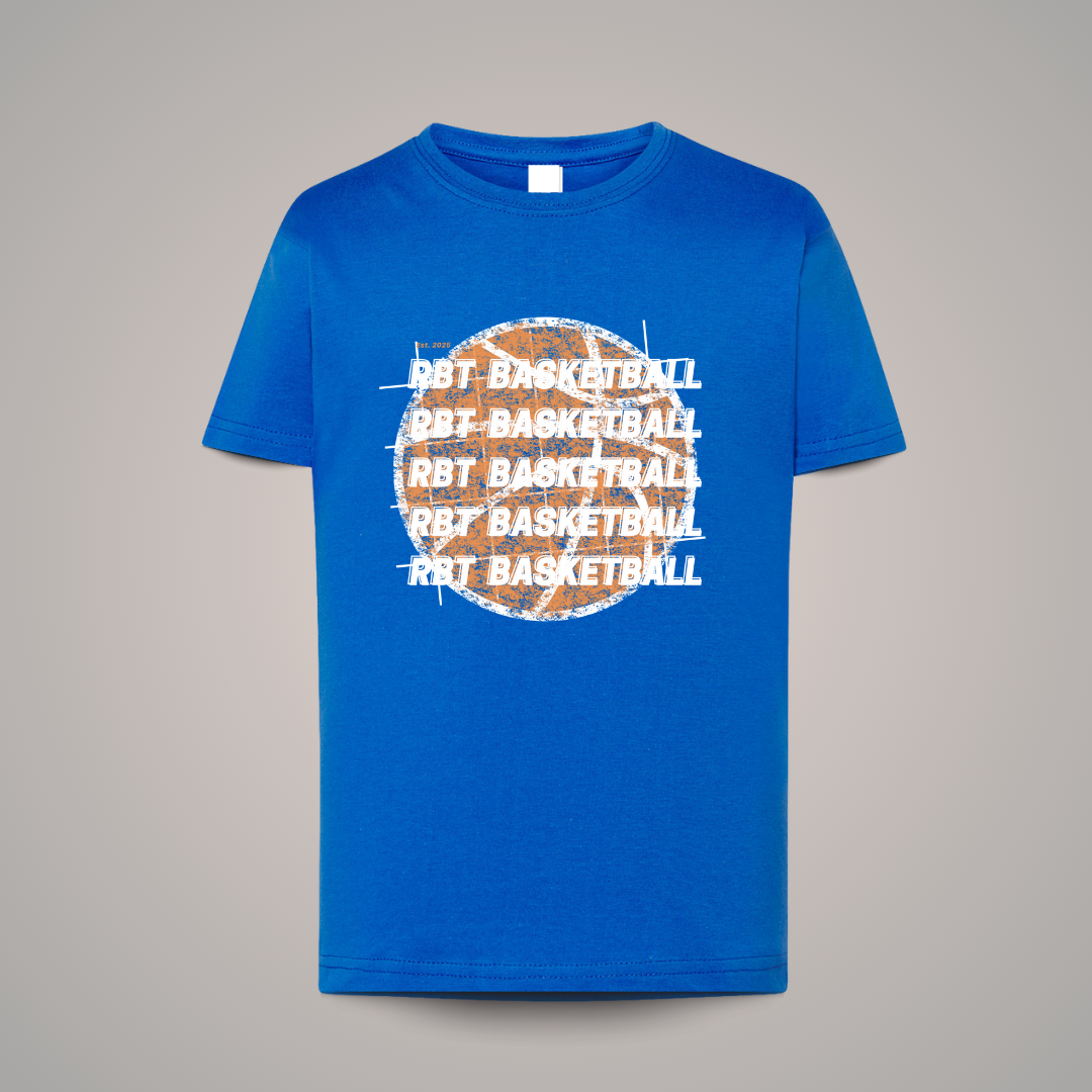 Camiseta Infantil Azul Royal RBT-Repeat