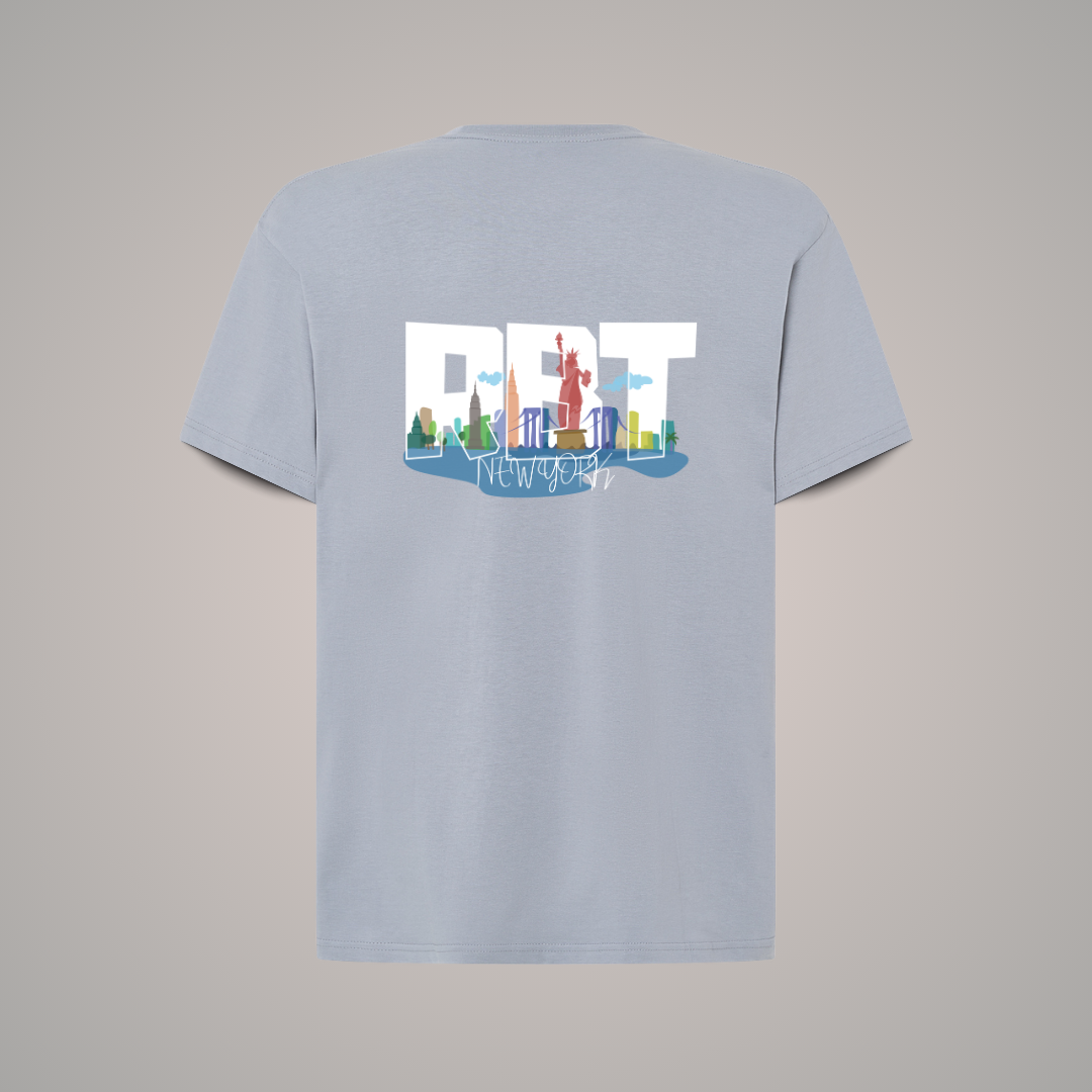 Camiseta Algodón RBT Skyline New York