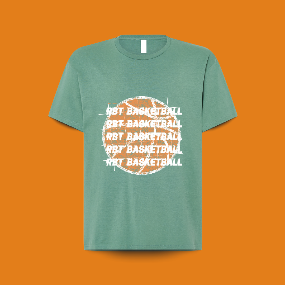 camiseta premium, diseño rbt repeat, camiseta para streetball, para amantes del baloncesto