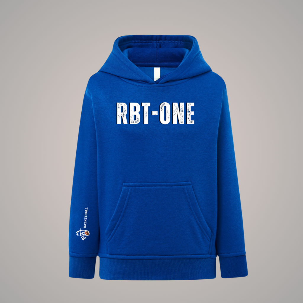 Sudadera infantil con capucha RBT-ONE CÓDIGO BINARIO
