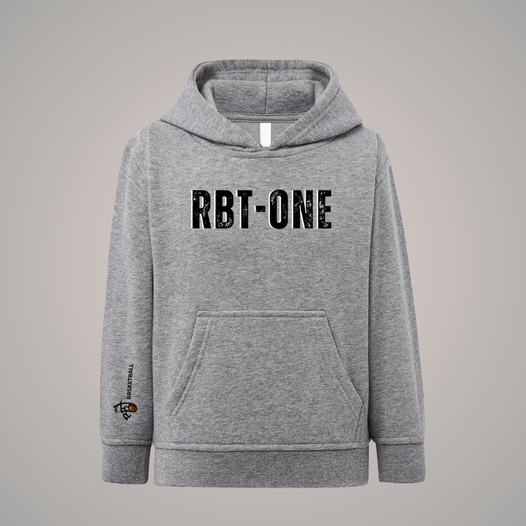 Sudadera infantil con capucha RBT-ONE CÓDIGO BINARIO