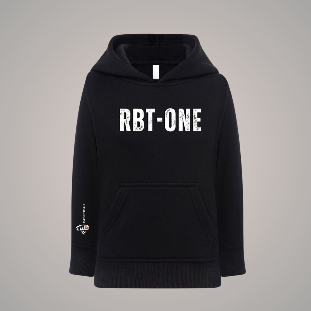 Sudadera infantil con capucha RBT-ONE CÓDIGO BINARIO