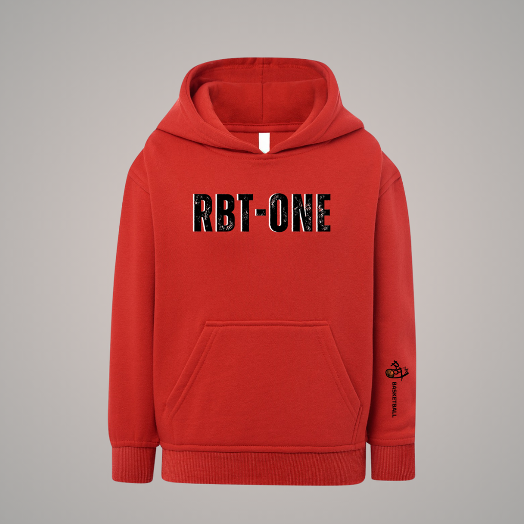 Sudadera infantil con capucha RBT-ONE CÓDIGO BINARIO