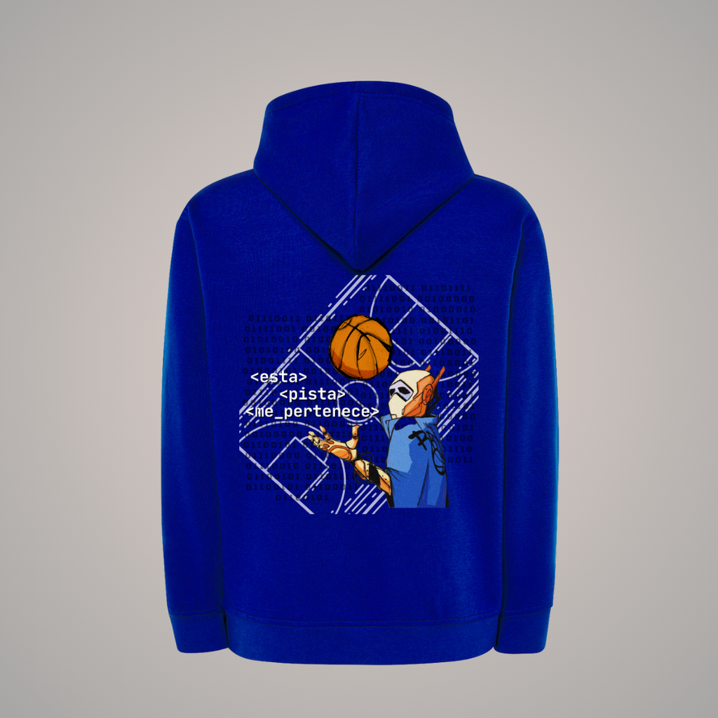Sudadera con capucha RBT-ONE CÓDIGO BINARIO