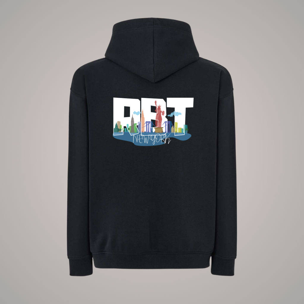 Sudadera con capucha Oversize RBT Skyline New York