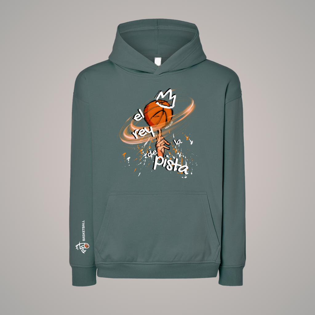 Sudadera con capucha Oversize Spinning Vórtice