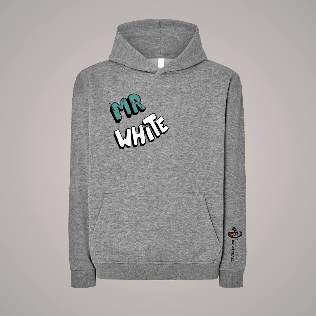 sudadera oversize Mr. White para amantes del streetball