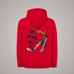 sudadera con capucha diseño streetball Mr. White, para amntes del baloncesto