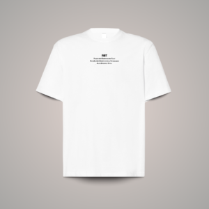 Camiseta RBT Origen 100% algodón oversize