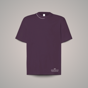 CAMISETA OVERSIZE RBT-ONE BACK-FRONT 100% ALGODÓN
