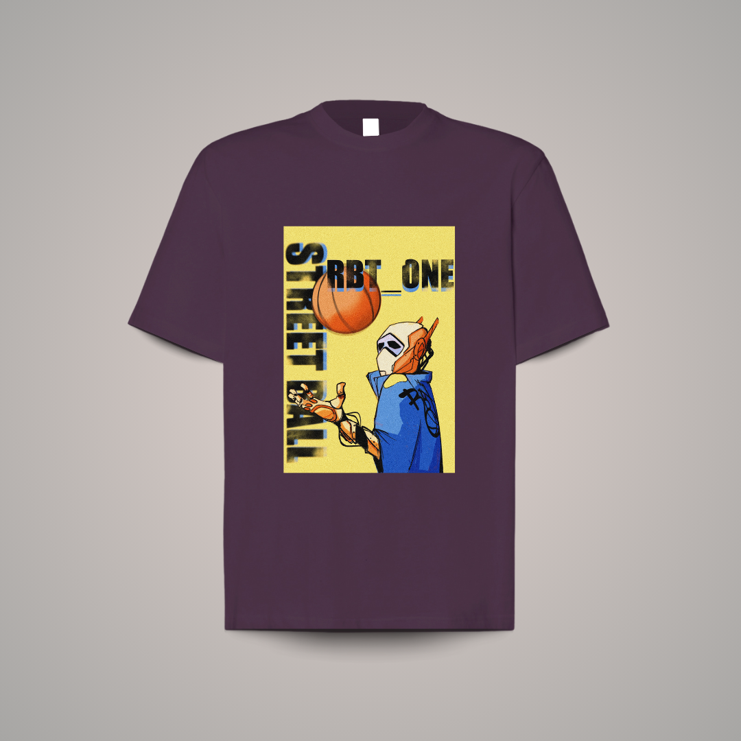 CAMISETA OVERSIZE RBT-ONE 100% ALGODÓN