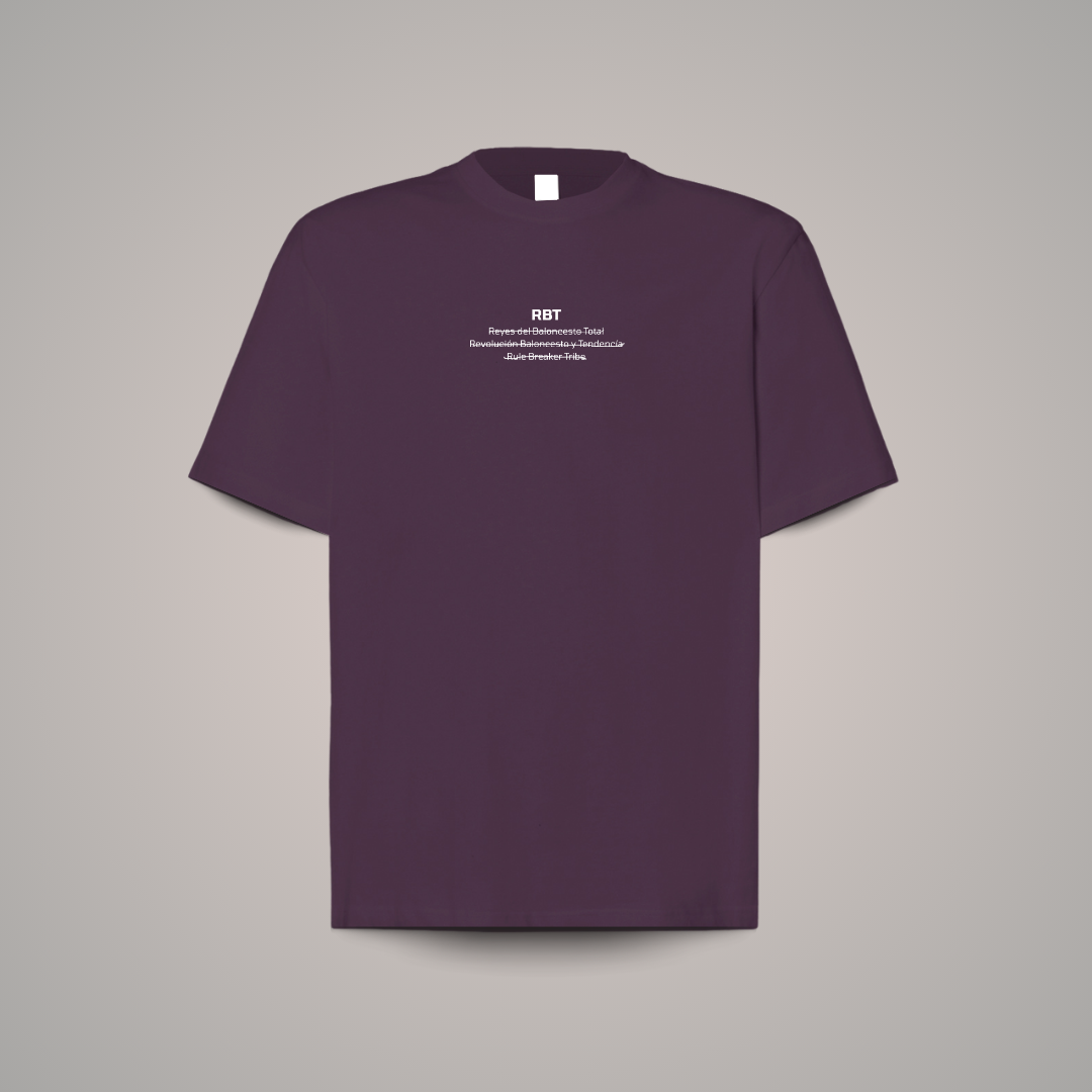 Camiseta RBT Origen 100% algodón oversize