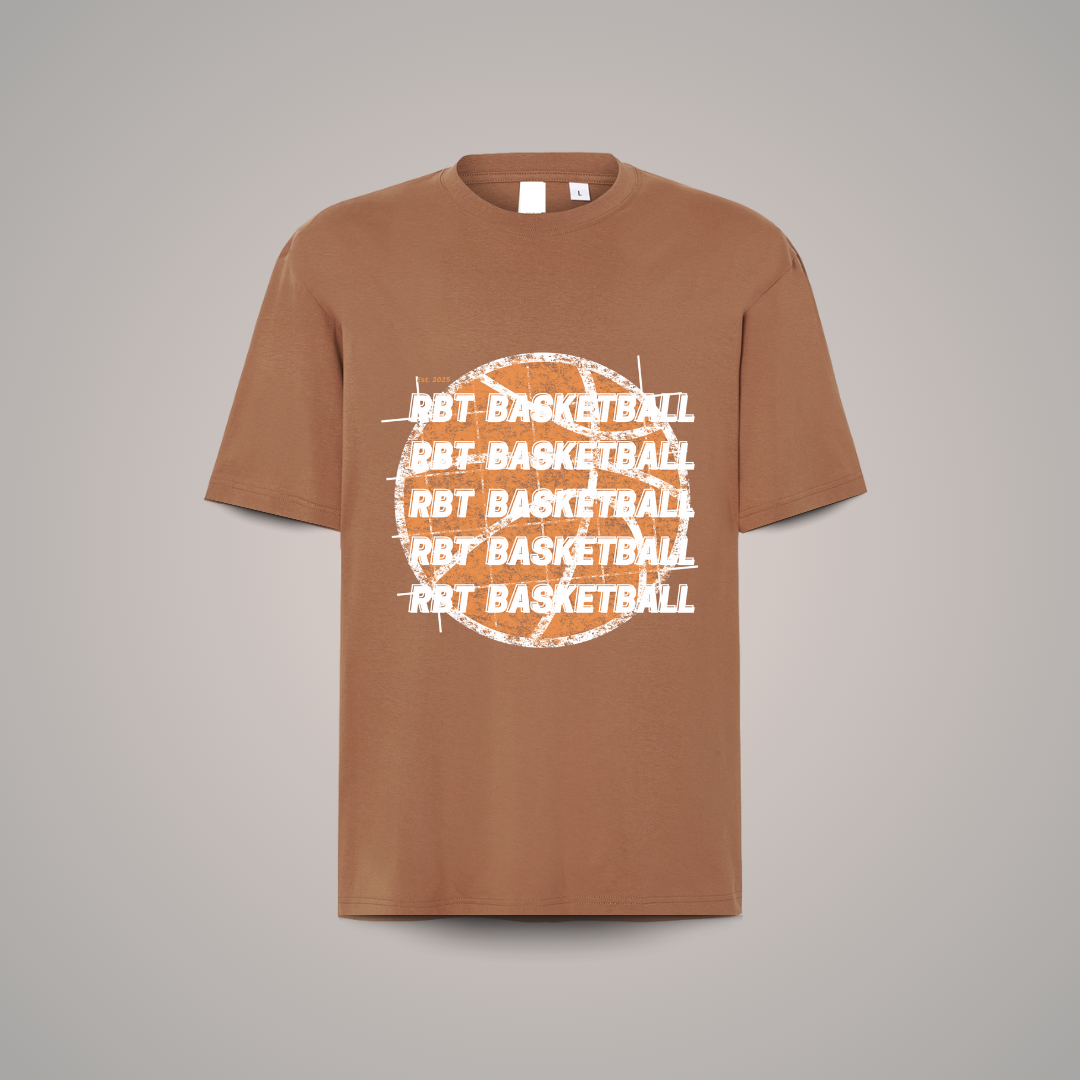 camiseta moka oversize para amantes del baloncesto