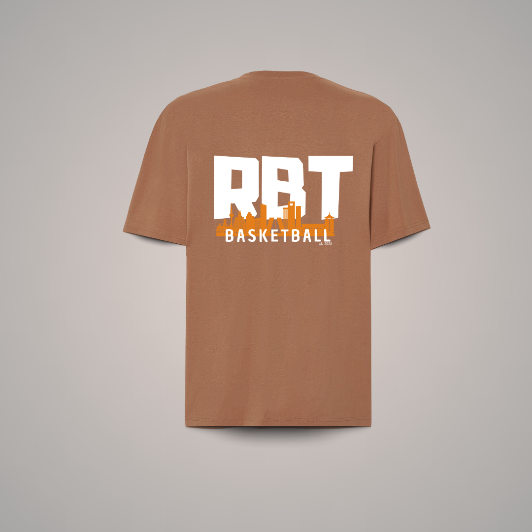 CAMISETA OVERSIZE RBT SKYLINE MADRID 100% ALGODÓN