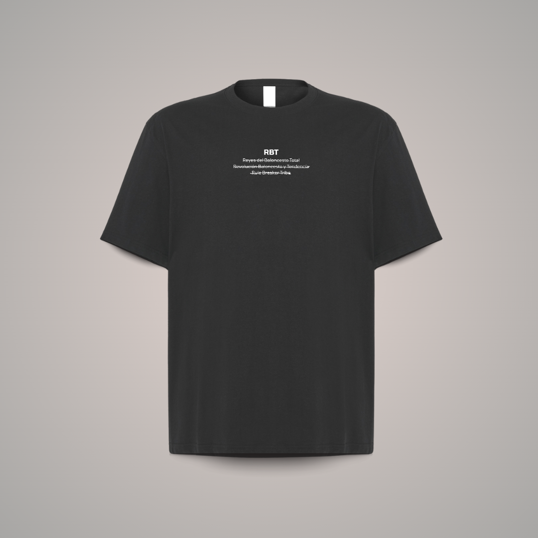 Camiseta RBT Origen 100% algodón oversize