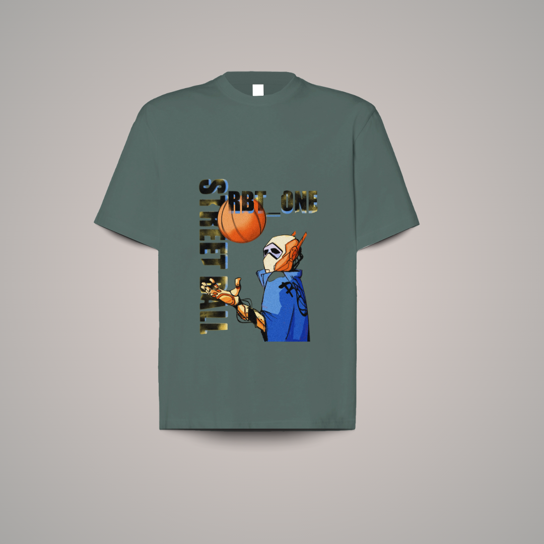 CAMISETA OVERSIZE RBT-ONE 100% ALGODÓN