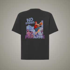 CAMISETA OVERSIZE 37´s MR WHITE 100% ALGODÓN