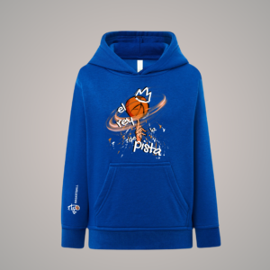 sudadera infantil con capucha spining baloncesto