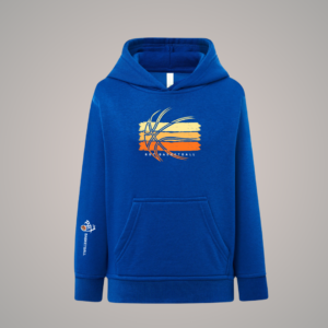 sudadera infantil tricolor capucha baloncesto