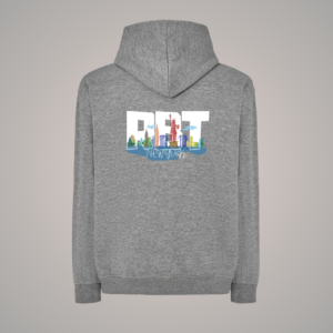 Sudadera oversize adulto rbt baloncesto skyline new york algodón