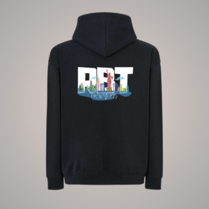 Sudadera oversize adulto rbt baloncesto skyline new york algodón